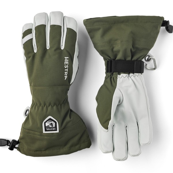 Army Leather Heli Ski 5-Finger